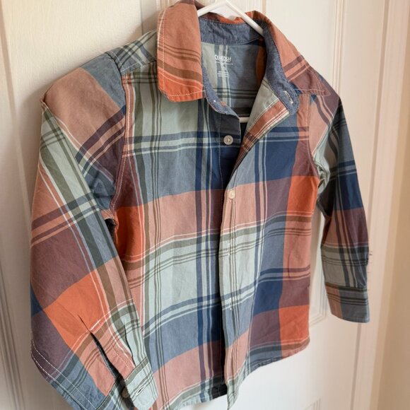 3/$15 Bundle | Plaid Long-Sleeve Button-Down Shirt - Picture 2 of 5